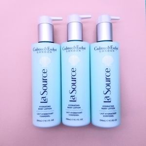 Crabtree & Evelyn La Source Body Lotion 3 x 8.5oz